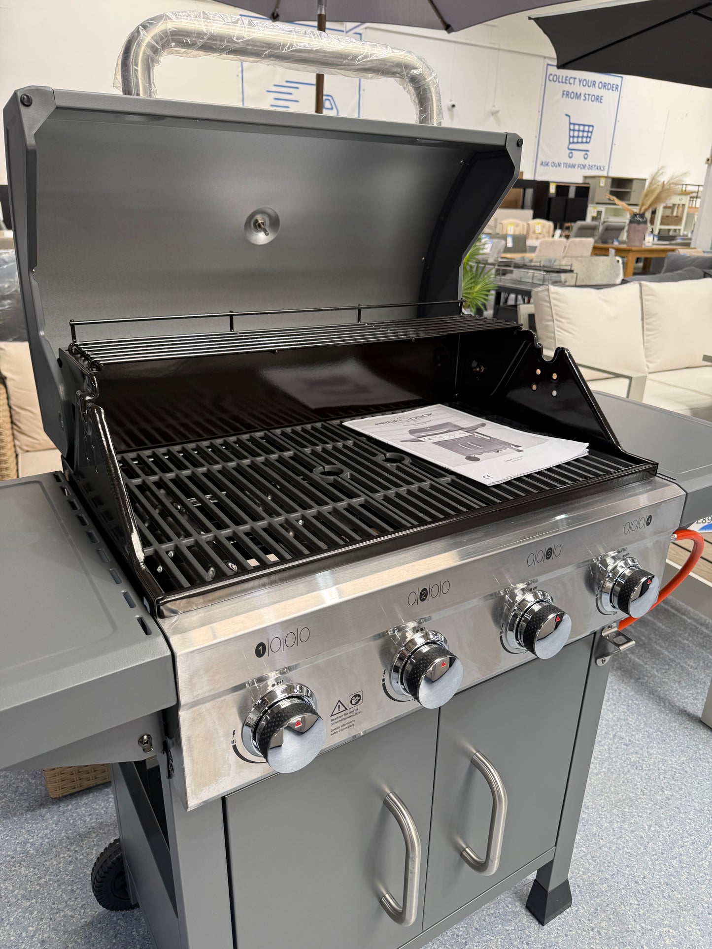 ProfiCook 4 Burner BBQ