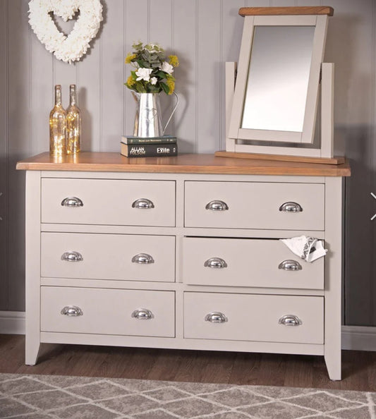 NC 6 Drawer Chest Truffle