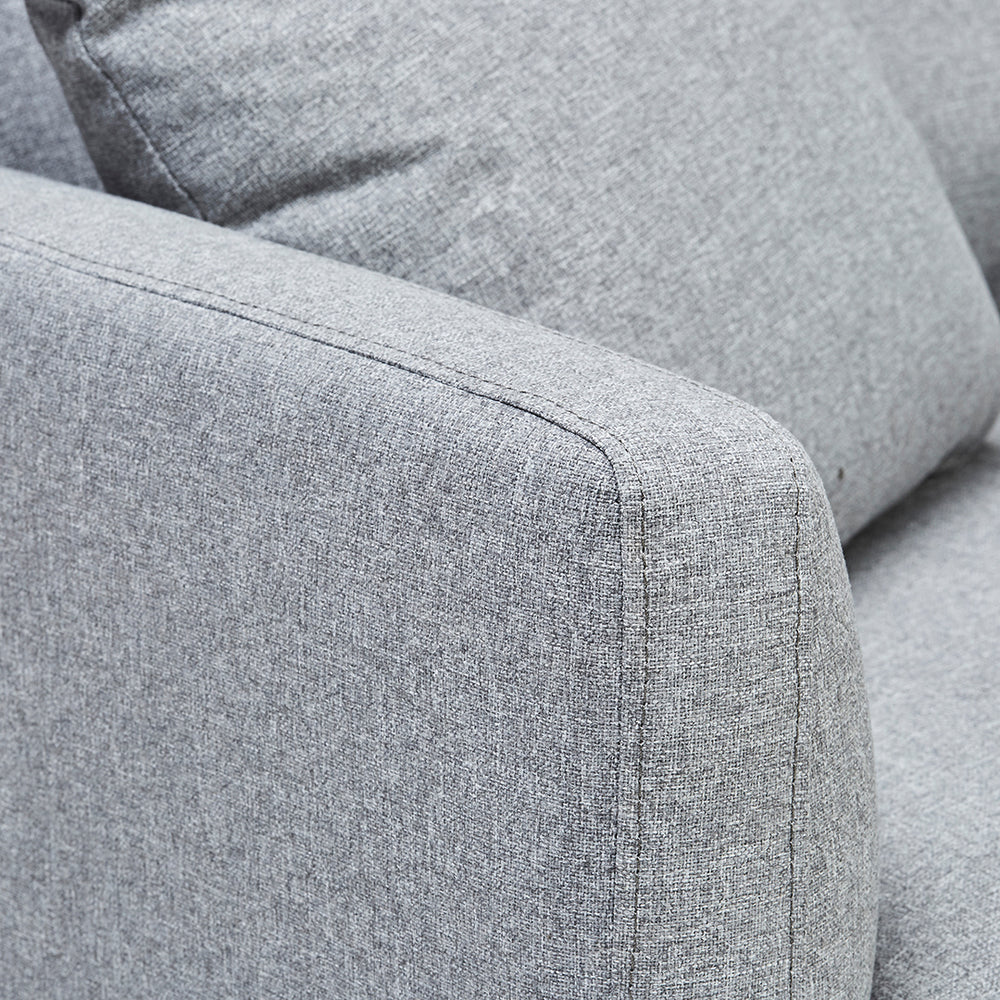 Dove Grey Corner Sofa