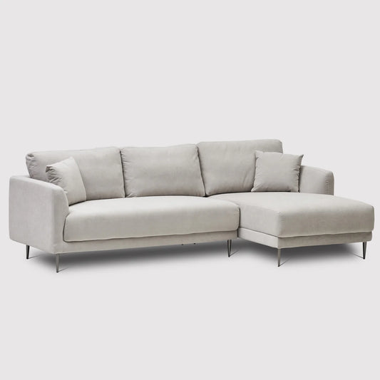 Nordica Grey Corner Sofa