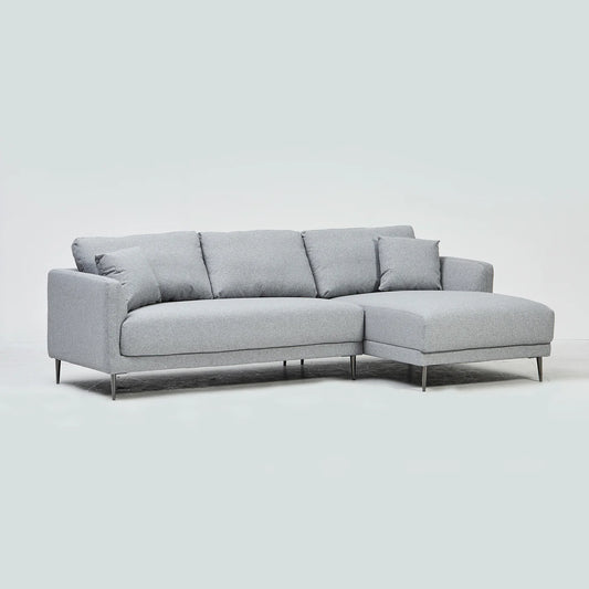 Dove Grey Corner Sofa