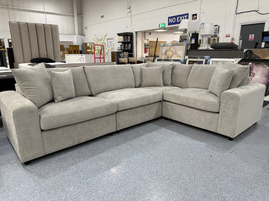 Windsor Light Grey Modular Corner Sofa
