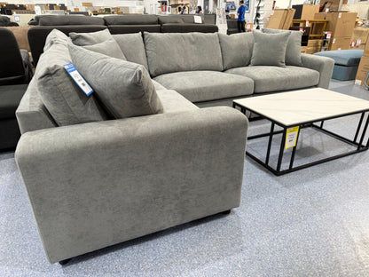 Windsor Grey Modular Corner Sofa