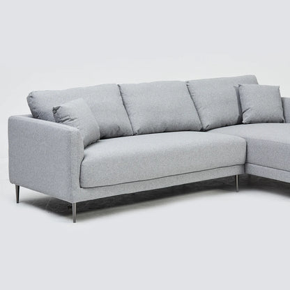 Dove Grey Corner Sofa