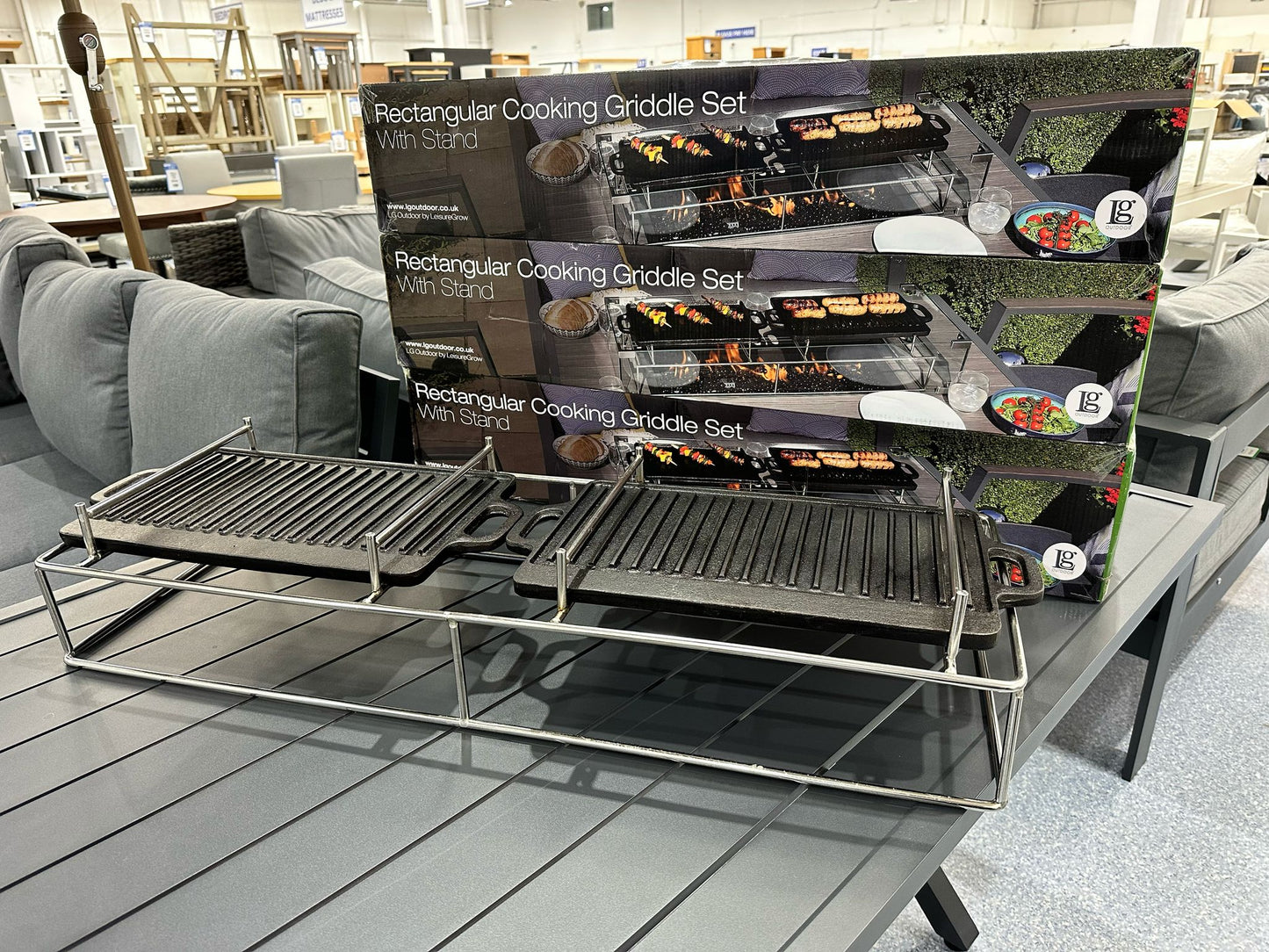 Fire Pit Cooking Griddle Set