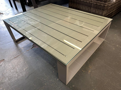 Mambo Light Grey Aluminium Coffee Table