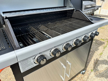 6 Burner Stainless Steel BBQ