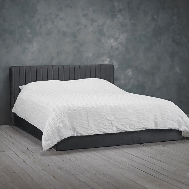 Berlin Ottoman Bed Frame Silver