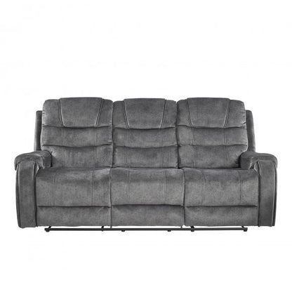 PRE ORDER Clarissa Grey Reclining 3 Seater Sofa