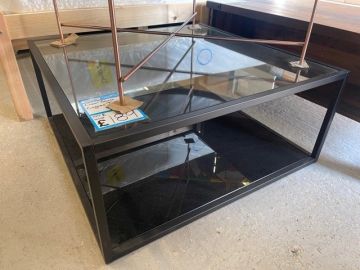 Clear Glass Coffee Table