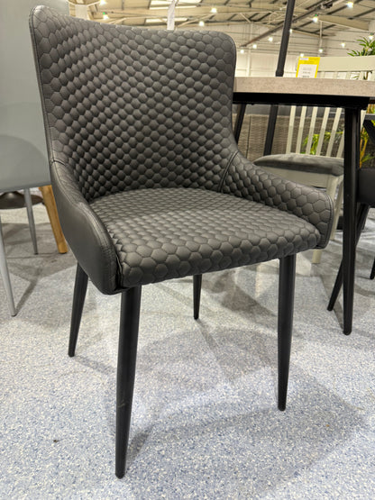 PAIR Cindy Black Dining Chairs