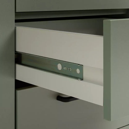 Oldham 2 Door 3 Drawer Wardrobe GREEN