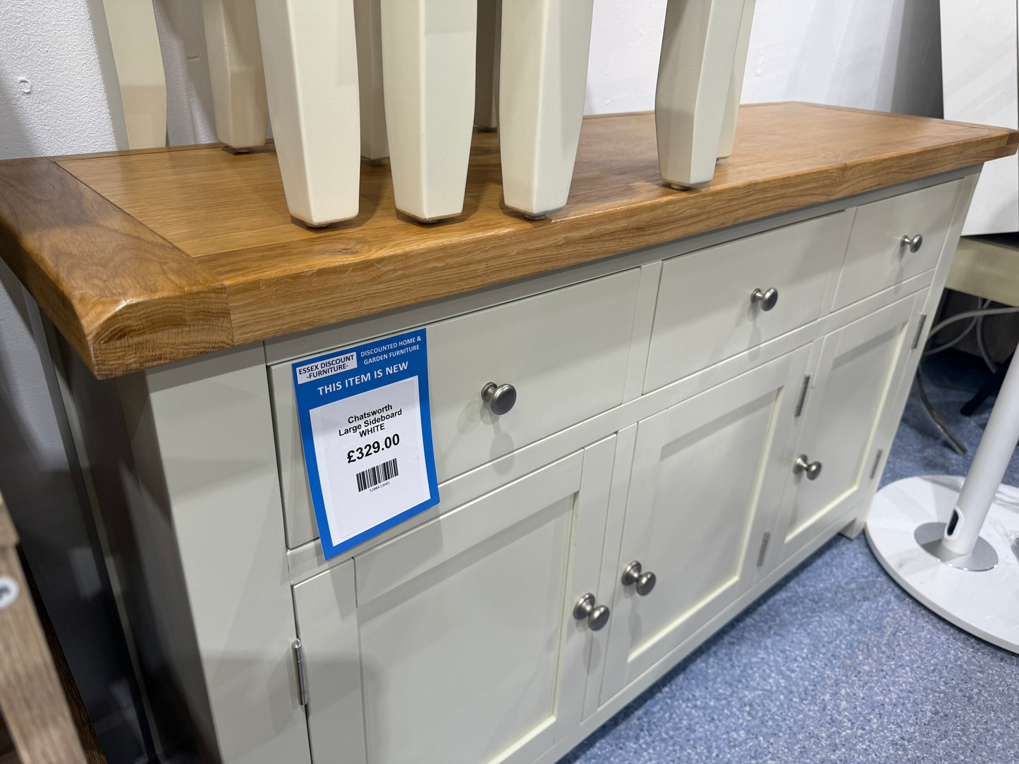 Chatsworth Large Sideboard WHITE