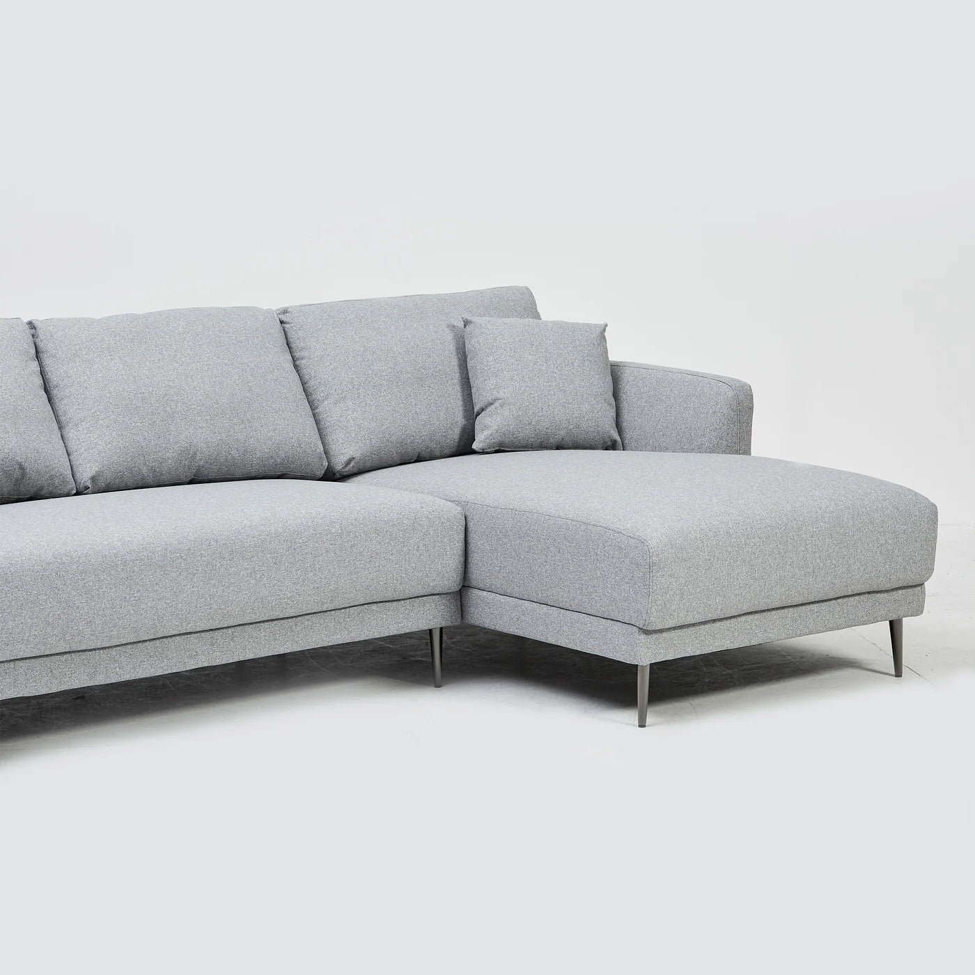 Dove Grey Corner Sofa