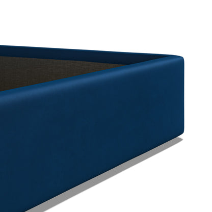 The Bed Collection Royal Blue Velvet Ottoman Bed Frame