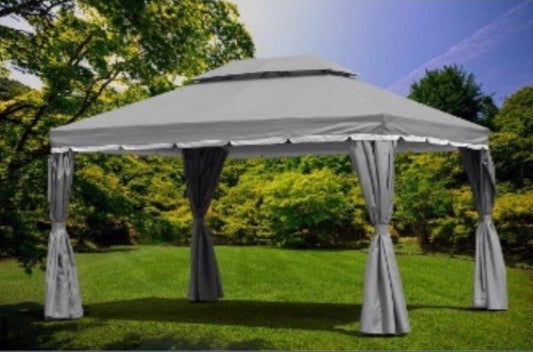 Grey Aluminium Frame Gazebo