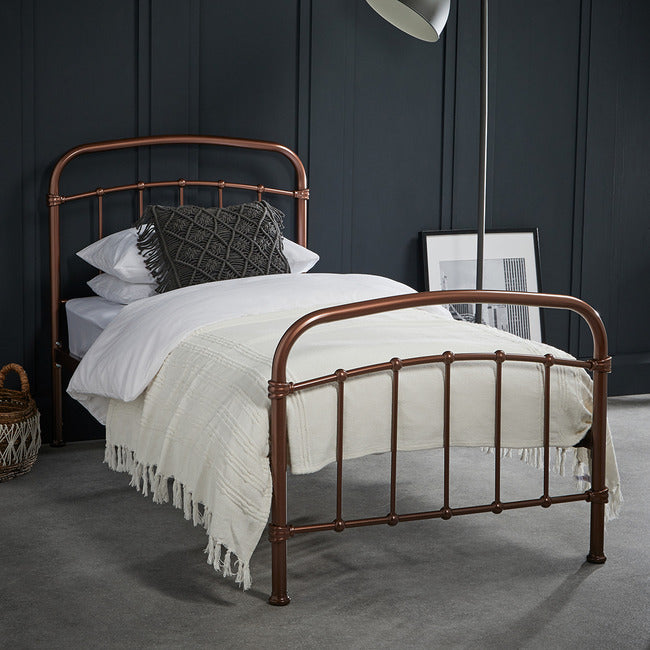 Halston Bed Frame Copper