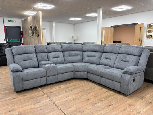 Penelope Grey Corner Reclining Sofa