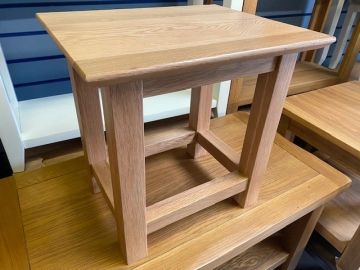 MN Solid Oak Side Table