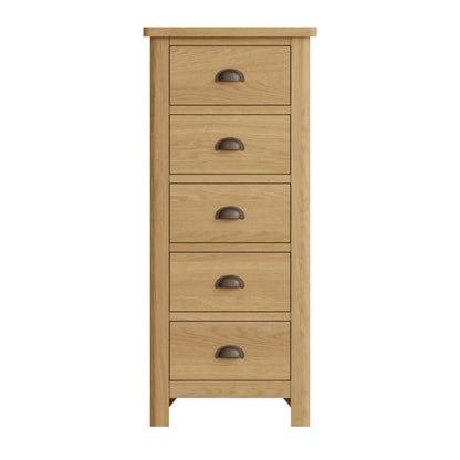 RAO Romford 5 Drawer Narrow Chest