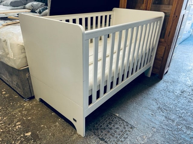 Mamas & Papas White Wooden Cot Bed