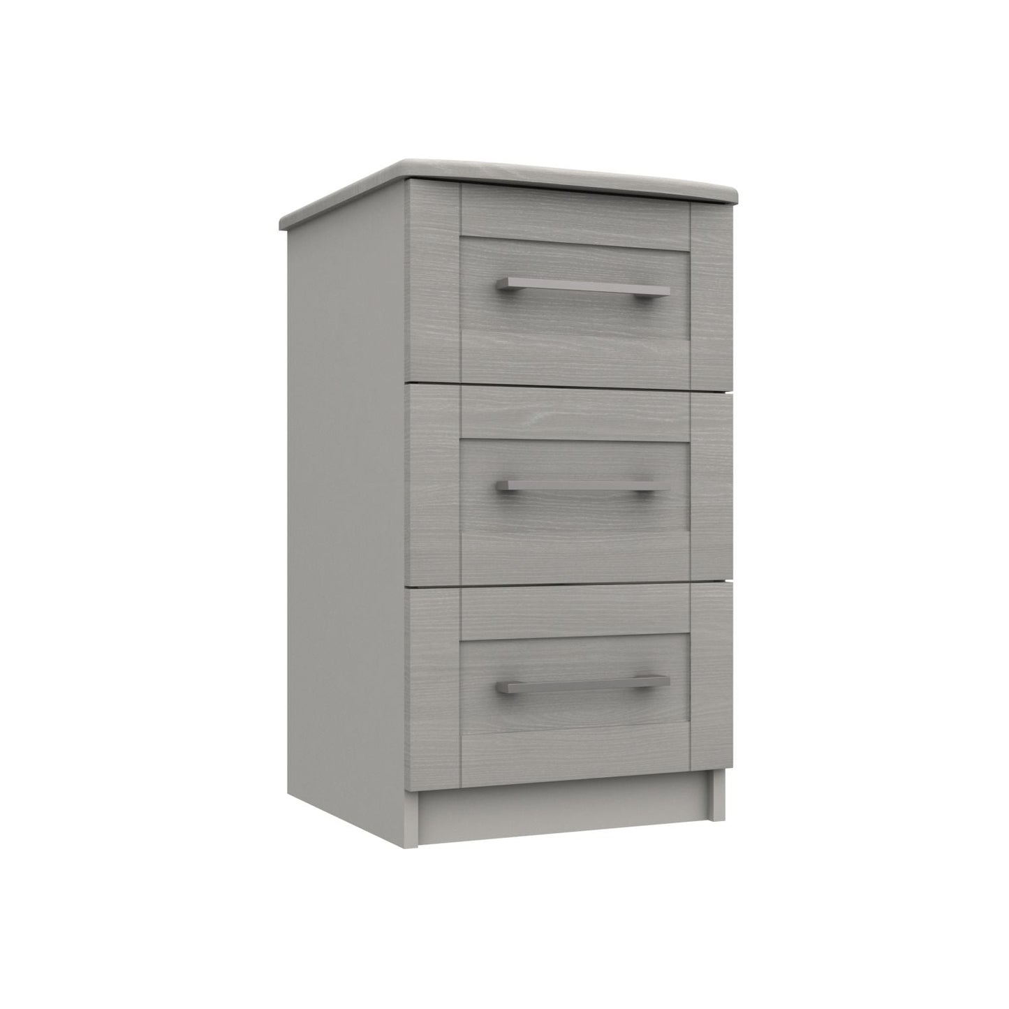 Andante 3 Drawer Bedside