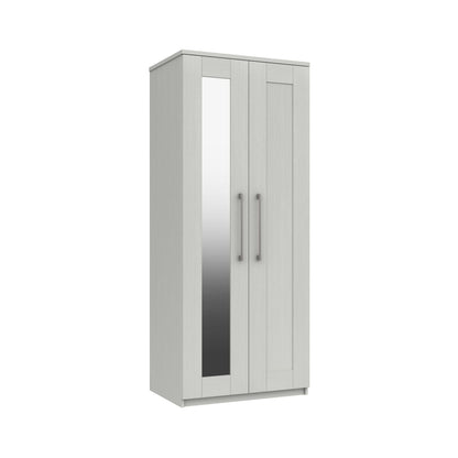 Andante 2 Door Wardrobe With Mirror