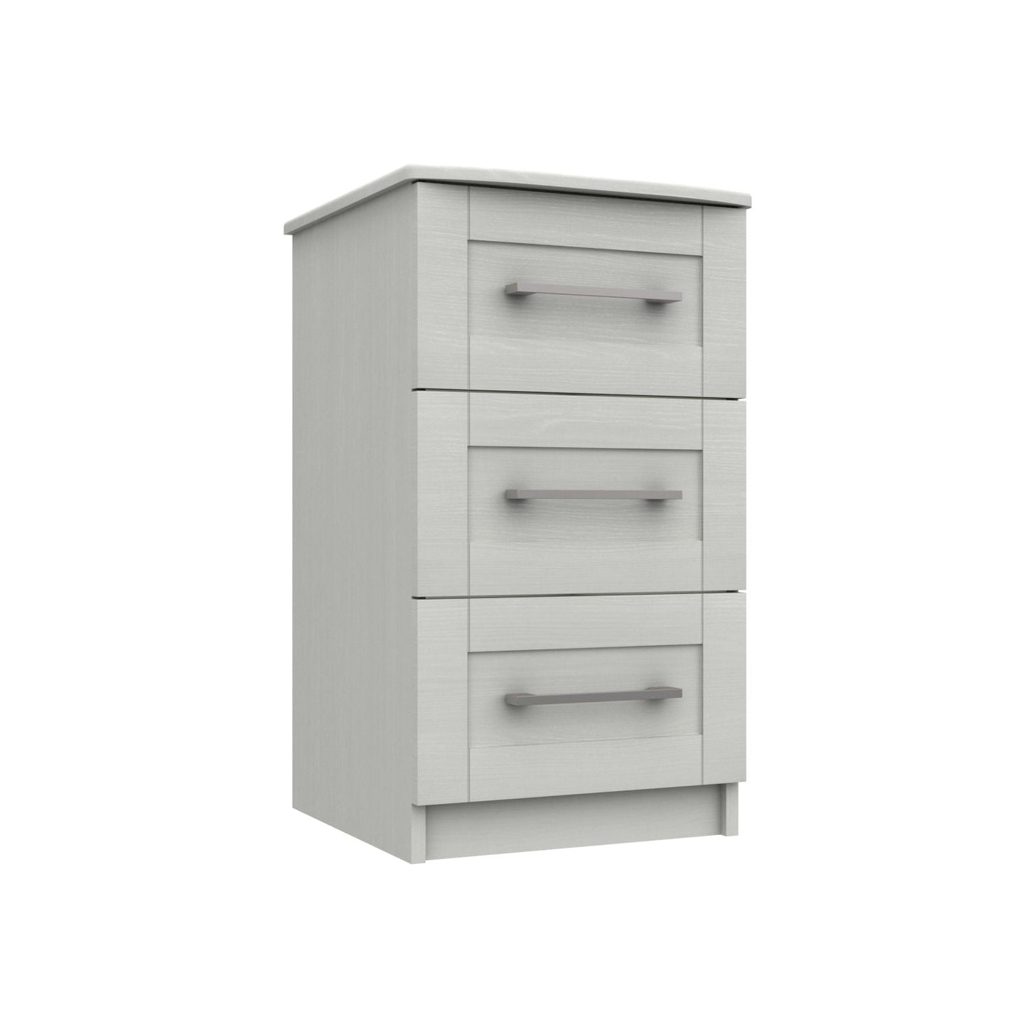 Andante 3 Drawer Bedside