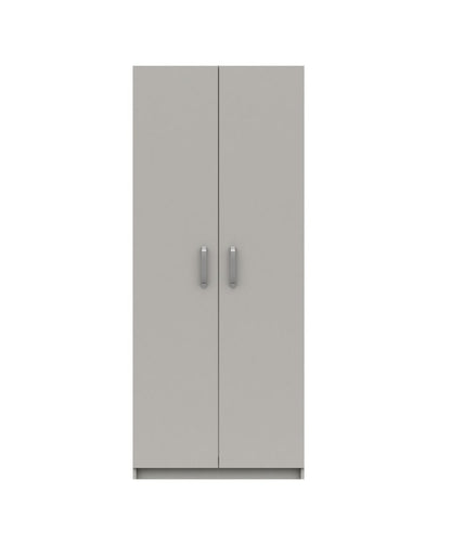 Arran 2 Door Wardrobe LIGHT GREY