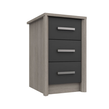 Arundel 3 Drawer Bedside