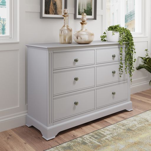 BP Grey 6 Drawer Chest