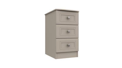 Canterbury 3 Drawer Bedside FIRED EARTH