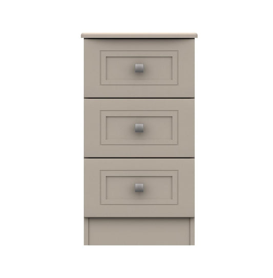 Canterbury 3 Drawer Bedside FIRED EARTH