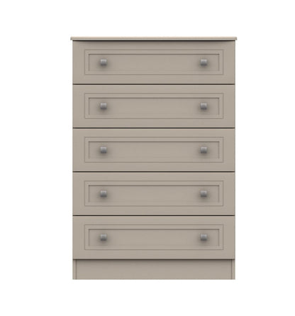 Canterbury 5 Drawer Chest FIRED EARTH