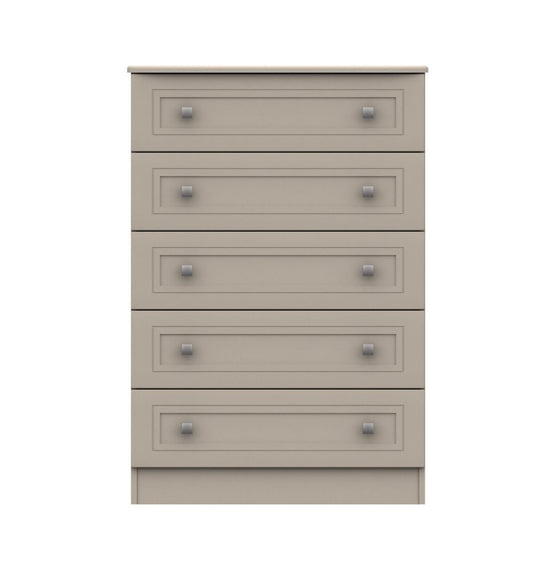 Canterbury 5 Drawer Chest FIRED EARTH