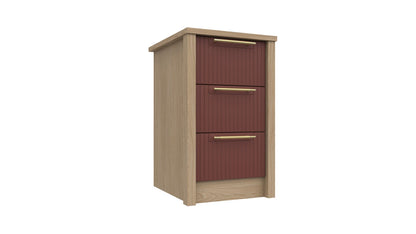 Castleton 3 Drawer Bedside