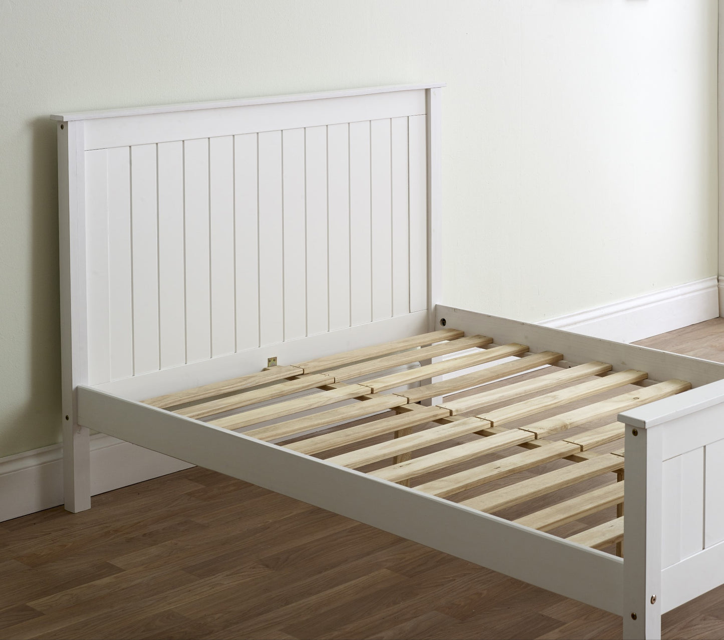 Dakota Wooden Bed Frame High Foot End