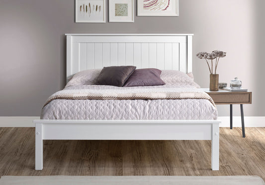 Dakota Wooden Bed Frame Low Foot End