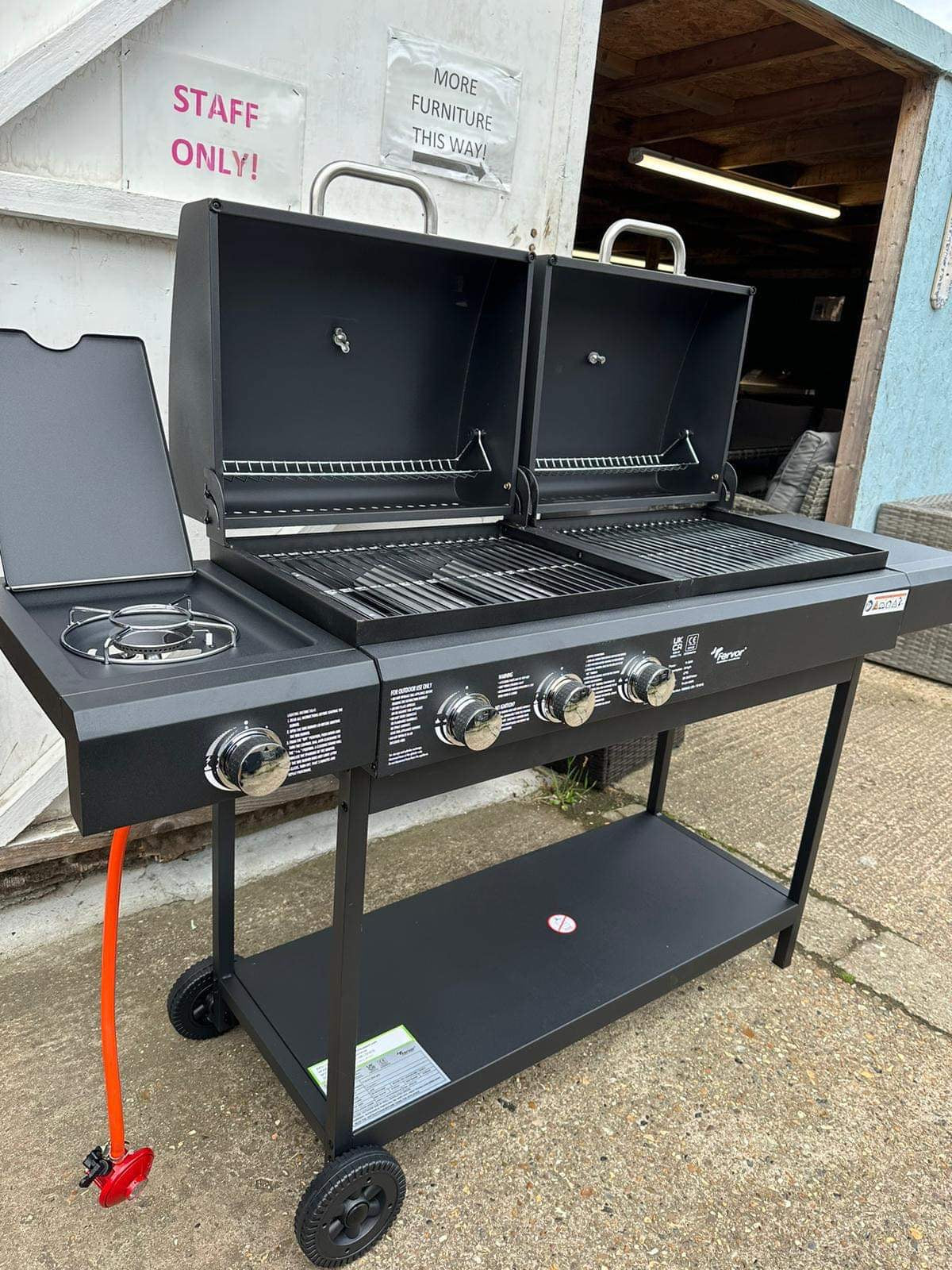 Dual Fuel Combi BBQ