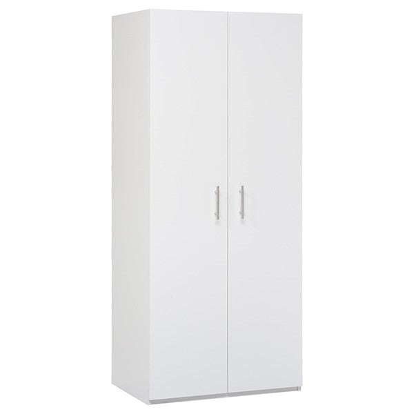 Elemental White 2 Door Wardrobe