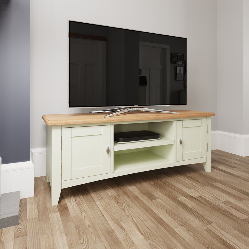 GA Large TV Unit Essex Discount Furniture