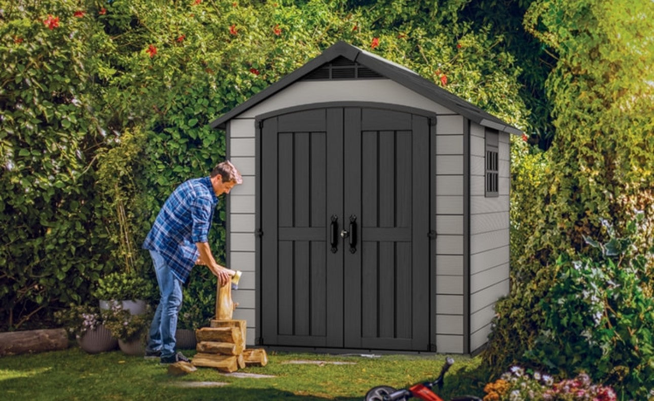 Keter Premier Apex 7.5 x 7ft Garden Shed