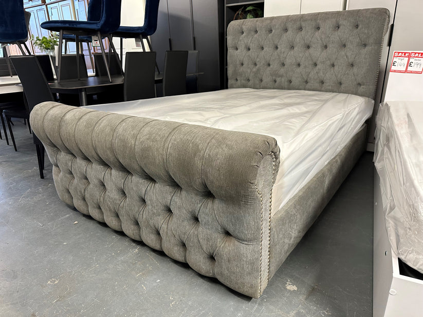 Louisa Sleigh Bed Frame Essex Discount Furniture