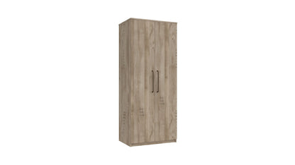 Oakleigh 2 Door Wardrobe NATURAL OAK