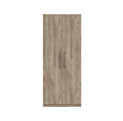 Oakleigh 2 Door Wardrobe NATURAL OAK