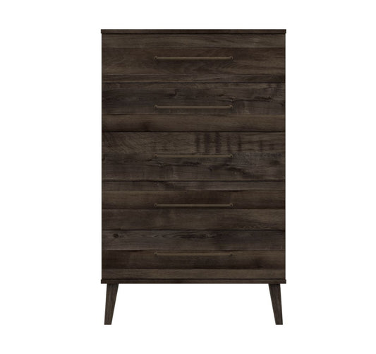 Oakleigh 5 Drawer Chest DARK OAK