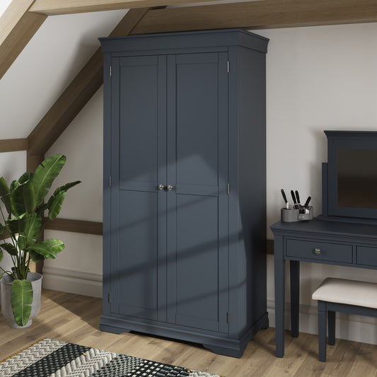 SW 2 Door Wardrobe Midnight Grey