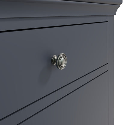 SW 6 Drawer Chest Midnight Grey