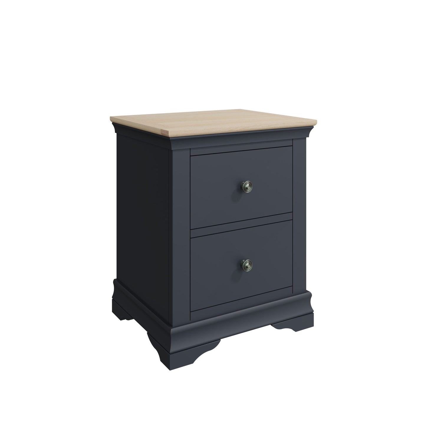 SWO Large Bedside Cabinet Midnight Grey