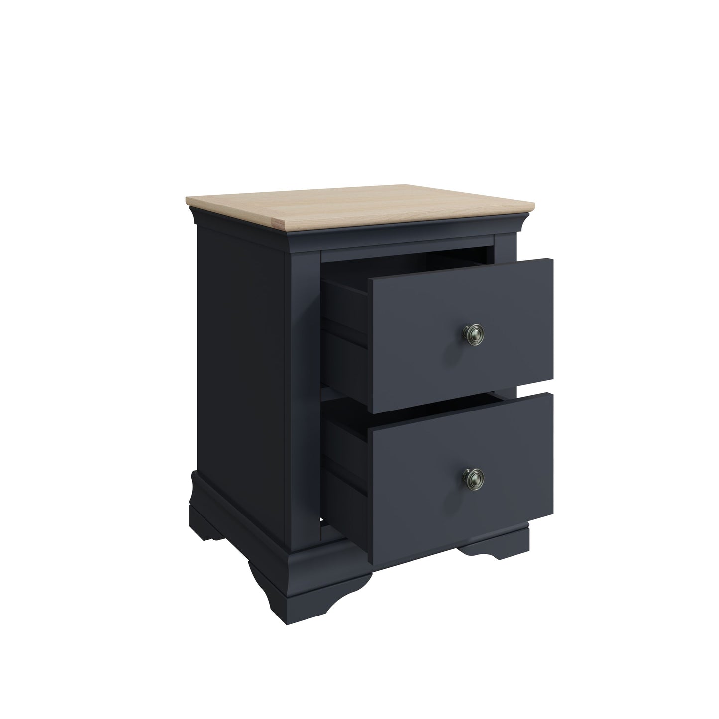 SWO Large Bedside Cabinet Midnight Grey